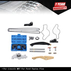 Timing Chain Kit with Camshaft Holding Tool for Lincoln MKT, Ford Taurus