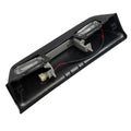 License Plate Light Lamp Accessories Black Fittings Plastic+Metal for Vehicle