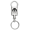 Satin-Chrome Valet Keychain - Officially Licensed for Mopar Vehicles