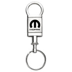 Satin-Chrome Valet Keychain - Officially Licensed for Mopar Vehicles