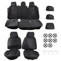 Full Set Leather Waterproof Truck Seat Covers for Ford F-150 (2015–2024)