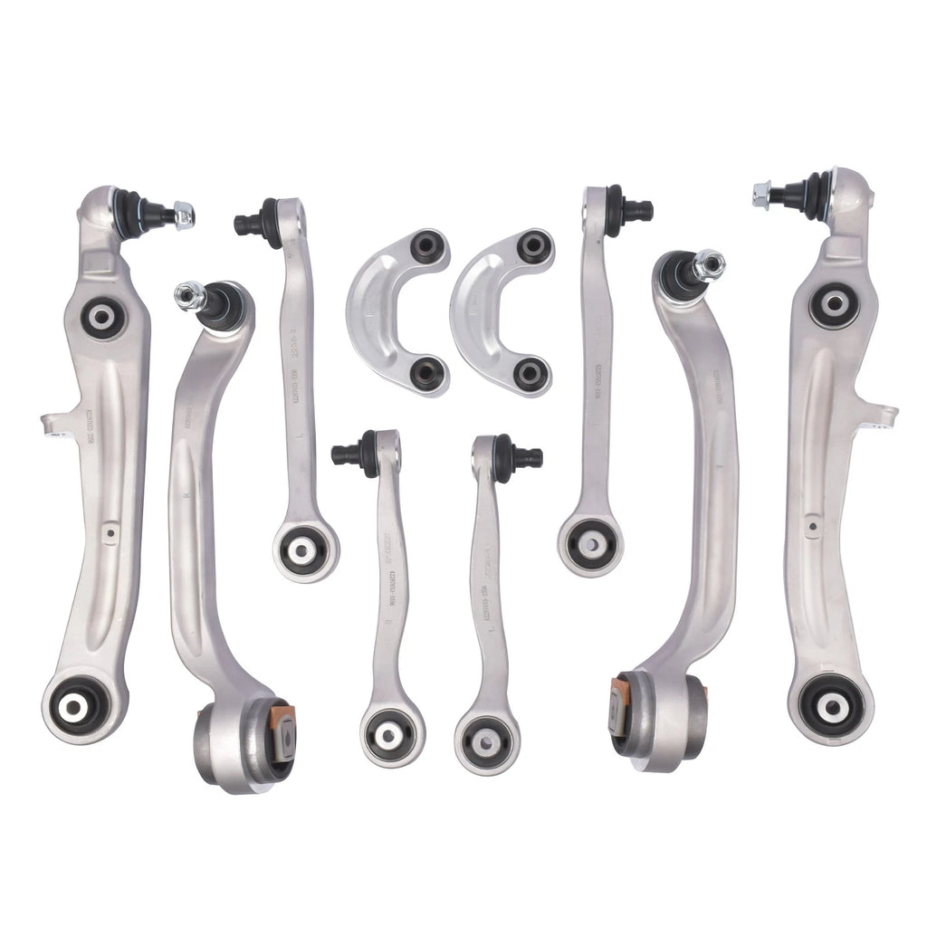 Set of 2 Upper Lower Suspension Control Arms for Bentley GT GTC (2003–2020)