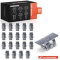 20Pcs Metal Radiator Grille Nuts for GM Trucks (C/K Series)