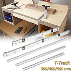 T Track Miter Slot Slider Bar for Table Saw (Aluminium Alloy)