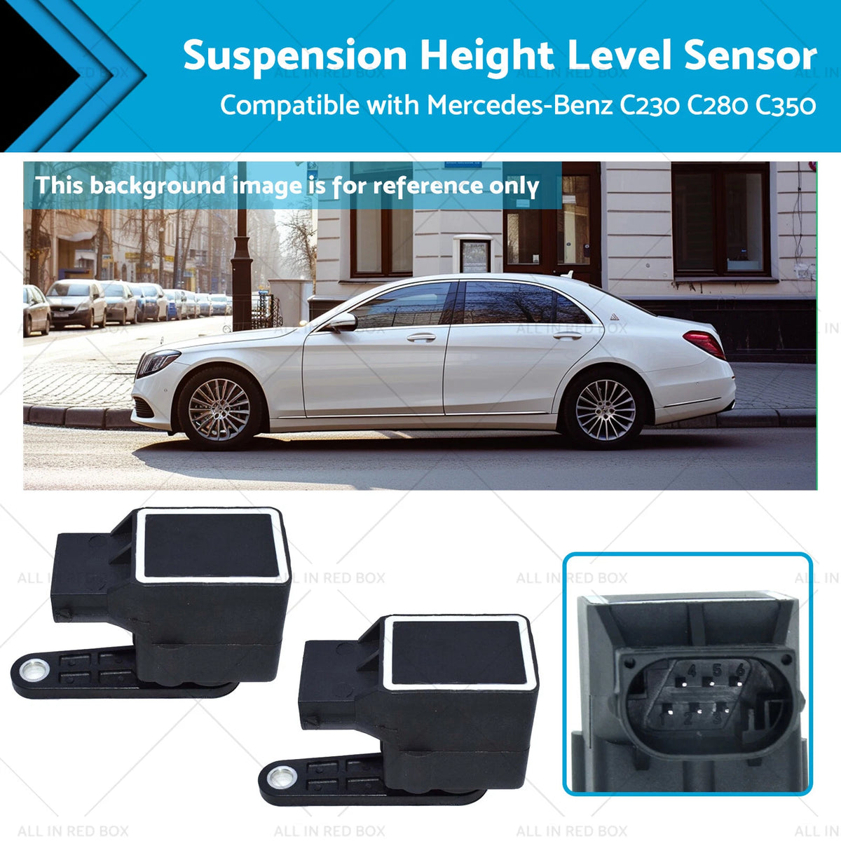 2X Suspension Height Level Sensors for Mercedes W211 W203 W220 W215