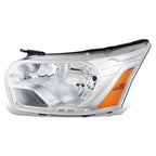 Driver Side Headlight Lamp w/Chrome Housing for Ford Transit 150 250 350 (2015–2023)