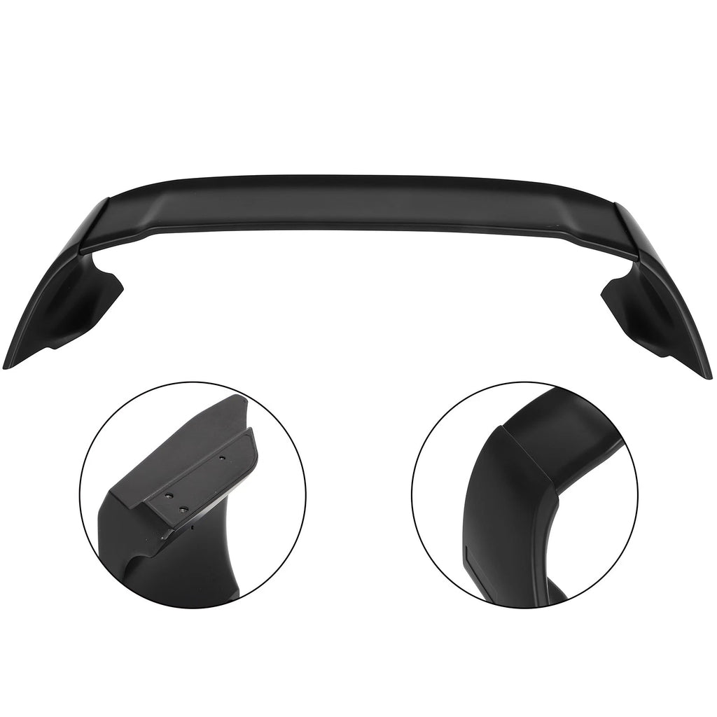 Matte Black Trunk Spoiler Wing for Acura TSX Sedan (2004–2008)