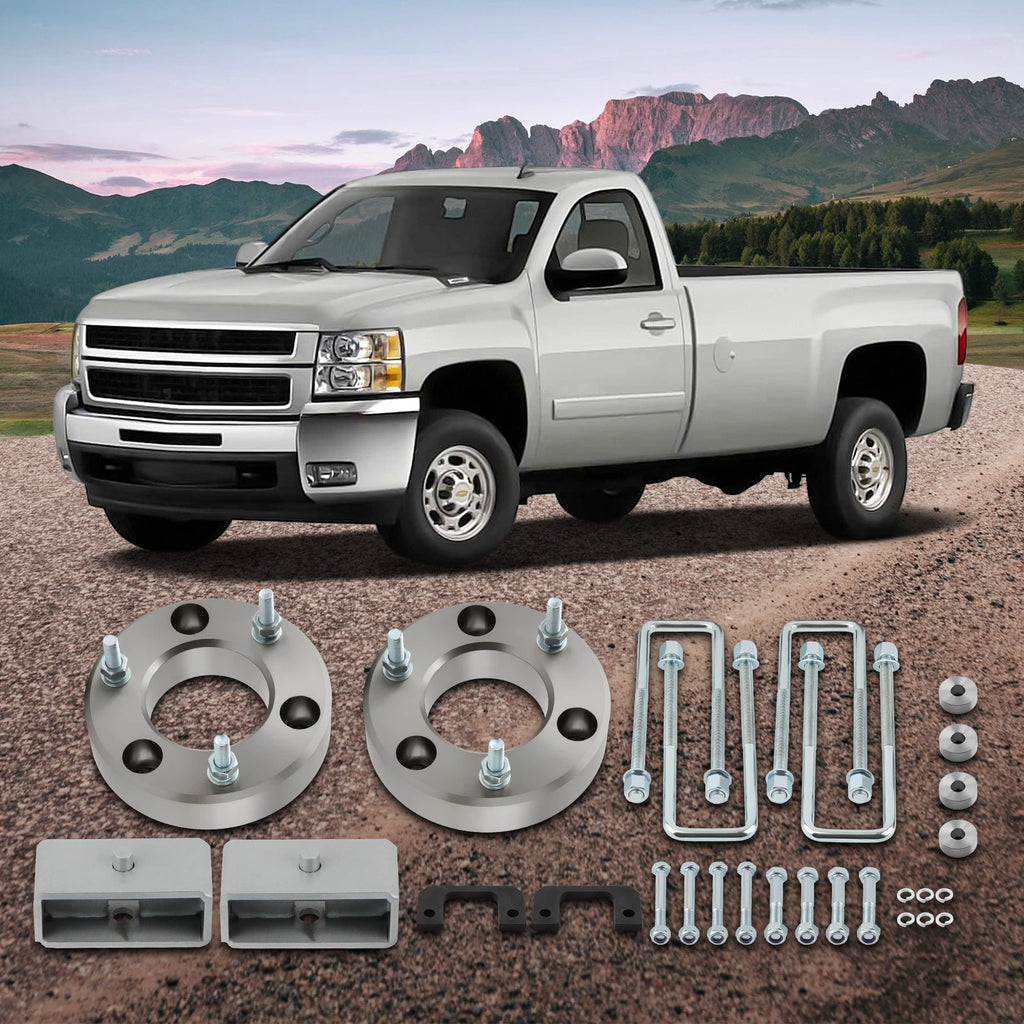 3" Front 2" Rear Lift Kit w/ Control Arms for Sierra 1500 (2007–2014)