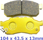 Front Rear Brake Pads for Honda SXS700M2D Pioneer 700 Deluxe (2016–2026)