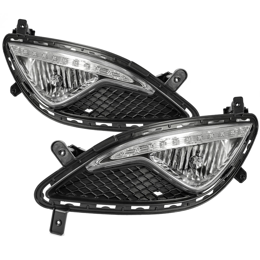 Fog Lamp Covers for Hyundai Genesis Coupe (2013-2017)