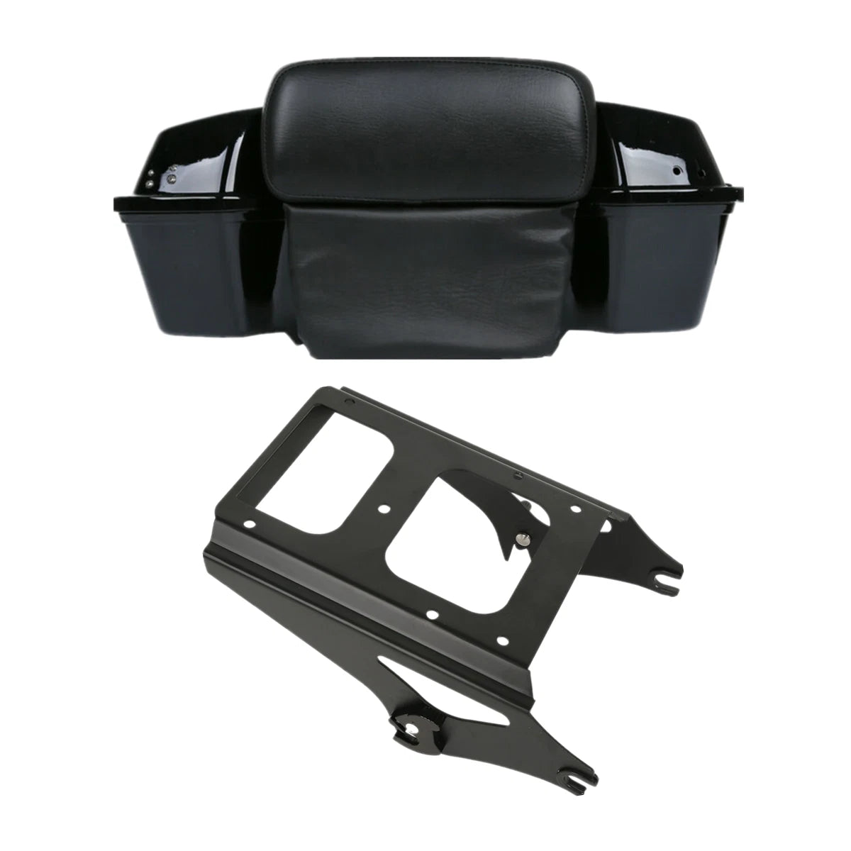 Razor Backrest Mount Rack for Harley Touring Road Glide (2009–2013)