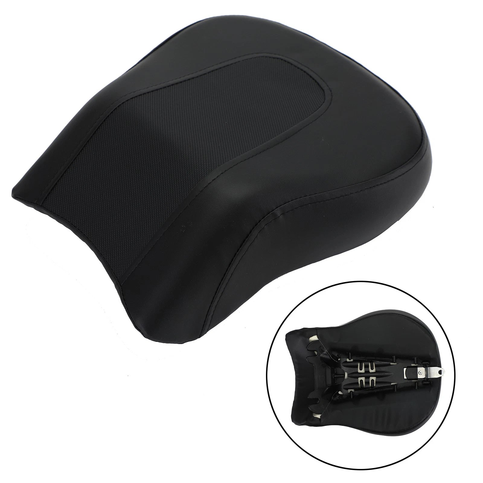 Rear Passenger Seat Cushion for Harley FLSTF Fat Boy (2008–2014)