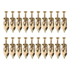 Expansion Screws Set of 20 for Drywall and Gypsum Installation