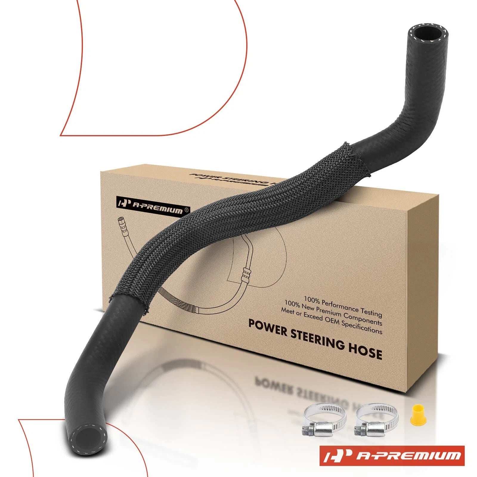 Power Steering Reservoir Line Hose for BMW 650Ci 2006–2011, 550i 650i 2006–2010