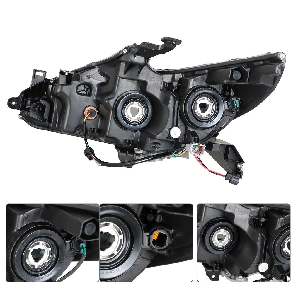 RH+LH Headlight Assembly + Tail Light Assembly for Nissan Altima (2016–2018)