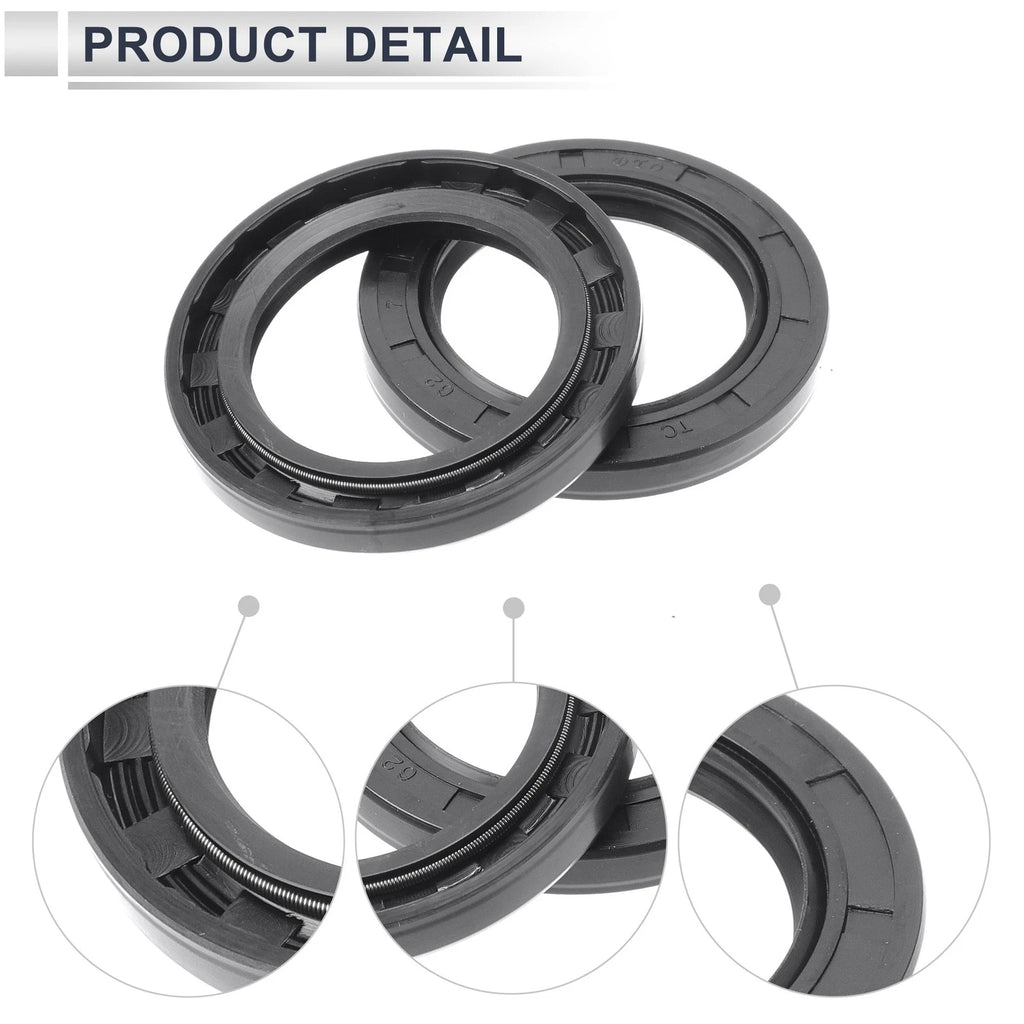 Set of 5 Oil Seal Rotary Shaft Seal Nitrile Rubber 42x62x7mm