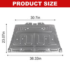 Manganese Steel Splash Panel Shield for Ford F-150 (2015–2024)