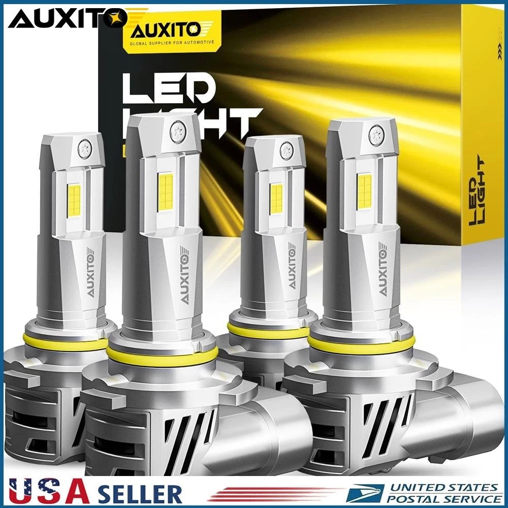 9005 + 9006 LED Headlight Kit for Hi/Low Beam (20000LM, 6500K)