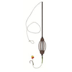 Hollow Design Carp Fishing Feeder Rig with 4, 6, 8 Hooks
