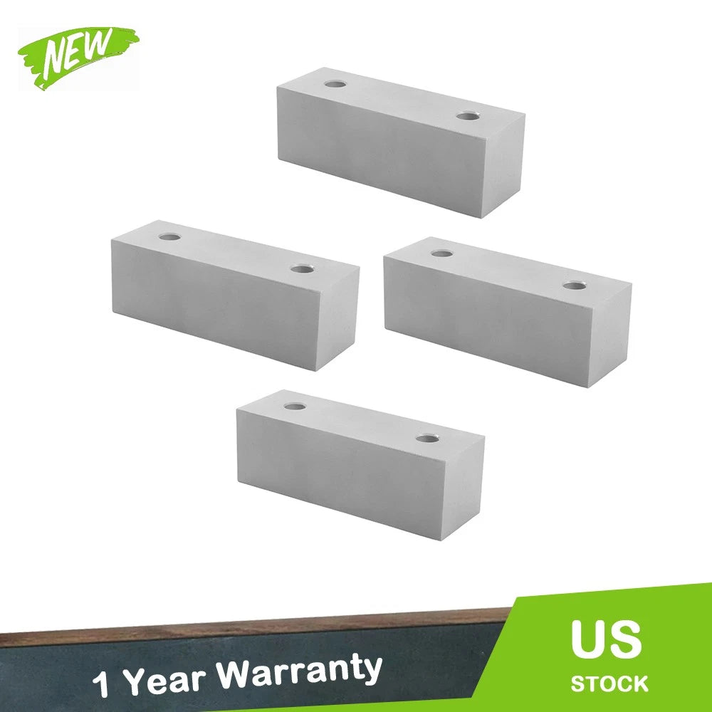 Set of 4 Reversible Soft Vise Jaws for 6" Vises
