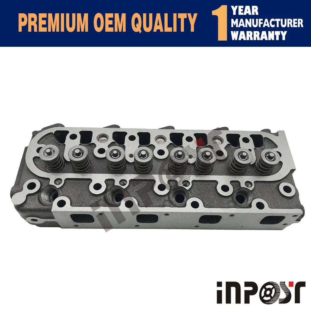 Cylinder Head with Head Gasket for Kubota V1505 (1990–1999)