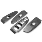 Carbon Fiber Texture Window Switch Panel Cover Trim for Honda Accord (2018-2022)