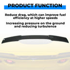 ZR1 Style Carbon Rear Trunk Wing Spoiler & Side Skirts for Corvette C6 (2005–2013)