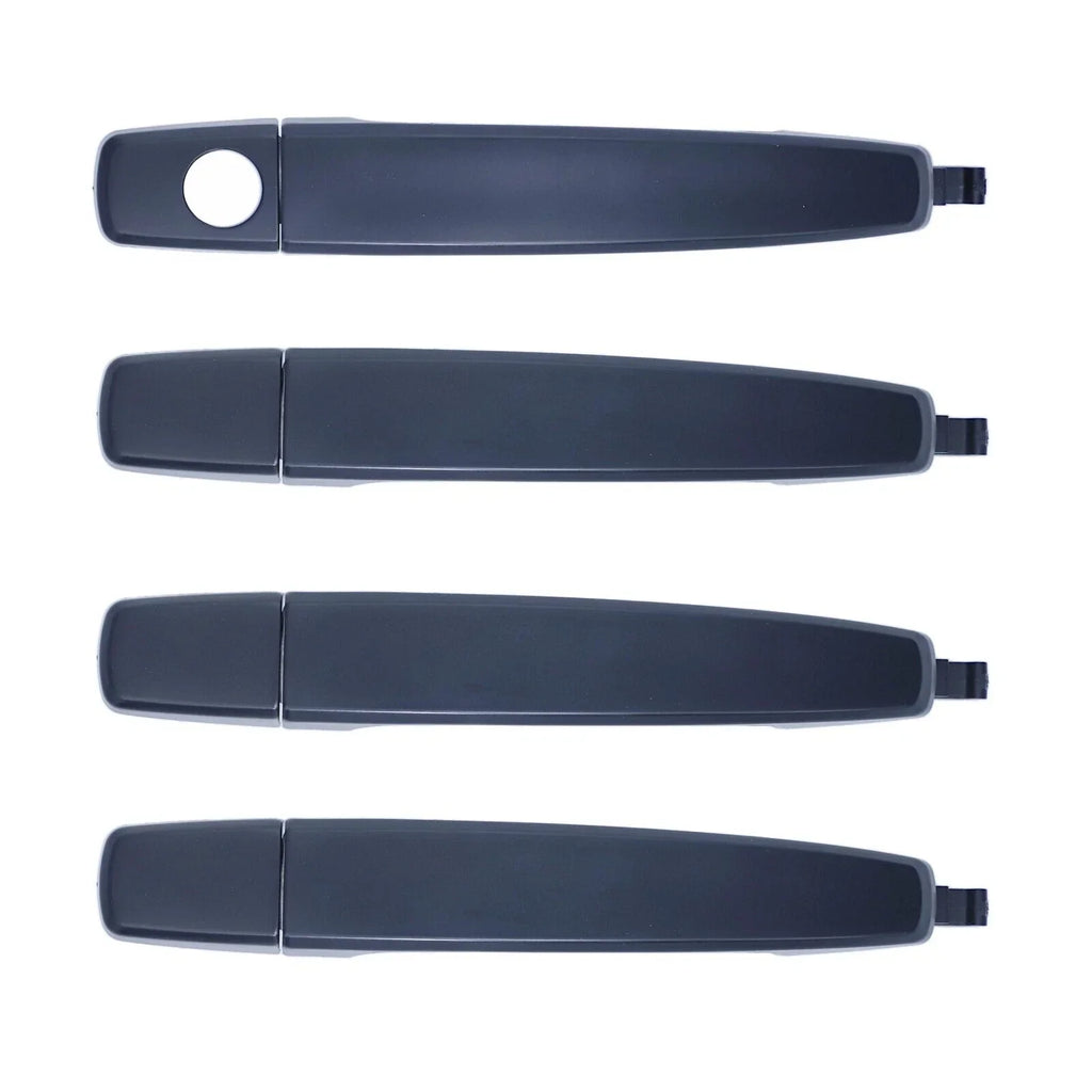Black Outer Door Handles Front+Rear 4pcs for Holden Barina Cruze (2009–2018)