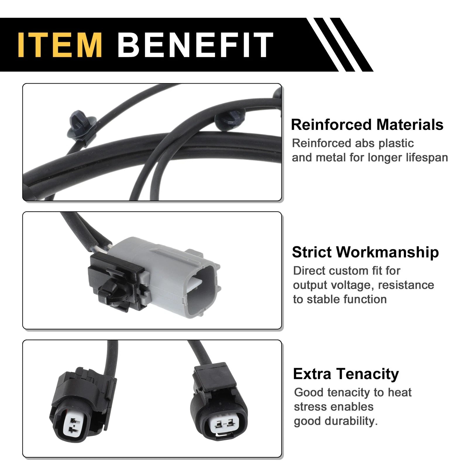ABS Wheel Speed Sensor No. 8951660090 for Toyota FJ Cruiser (2007–2009)