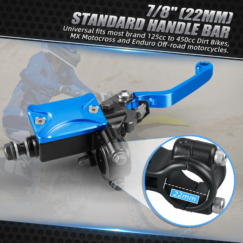 7/8" Hydraulic Brake Cable Clutch Levers for Yamaha YZ80 YZ85 YZ125 YZ250 YZ426F YZ450F