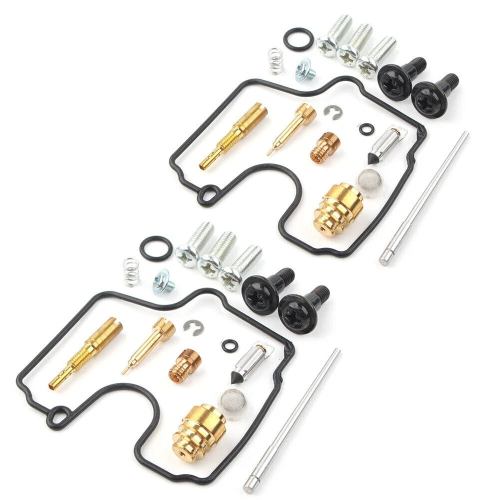 2X Carburetor Gasket Jet Repair Parts Kit for Suzuki SV650 SV650S (1999–2002)