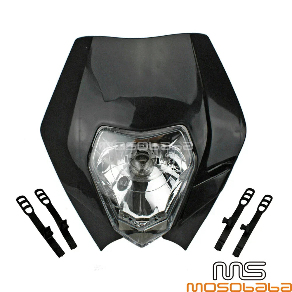 Dirt Bike Headlight Lamp for Honda CRF150F, CR80R & Yamaha WR250F, YZ250