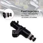 Set of 2 Fuel Injectors 15710-05H01 15710-05H00 for Suzuki Burgman AN400 (2007–2016)