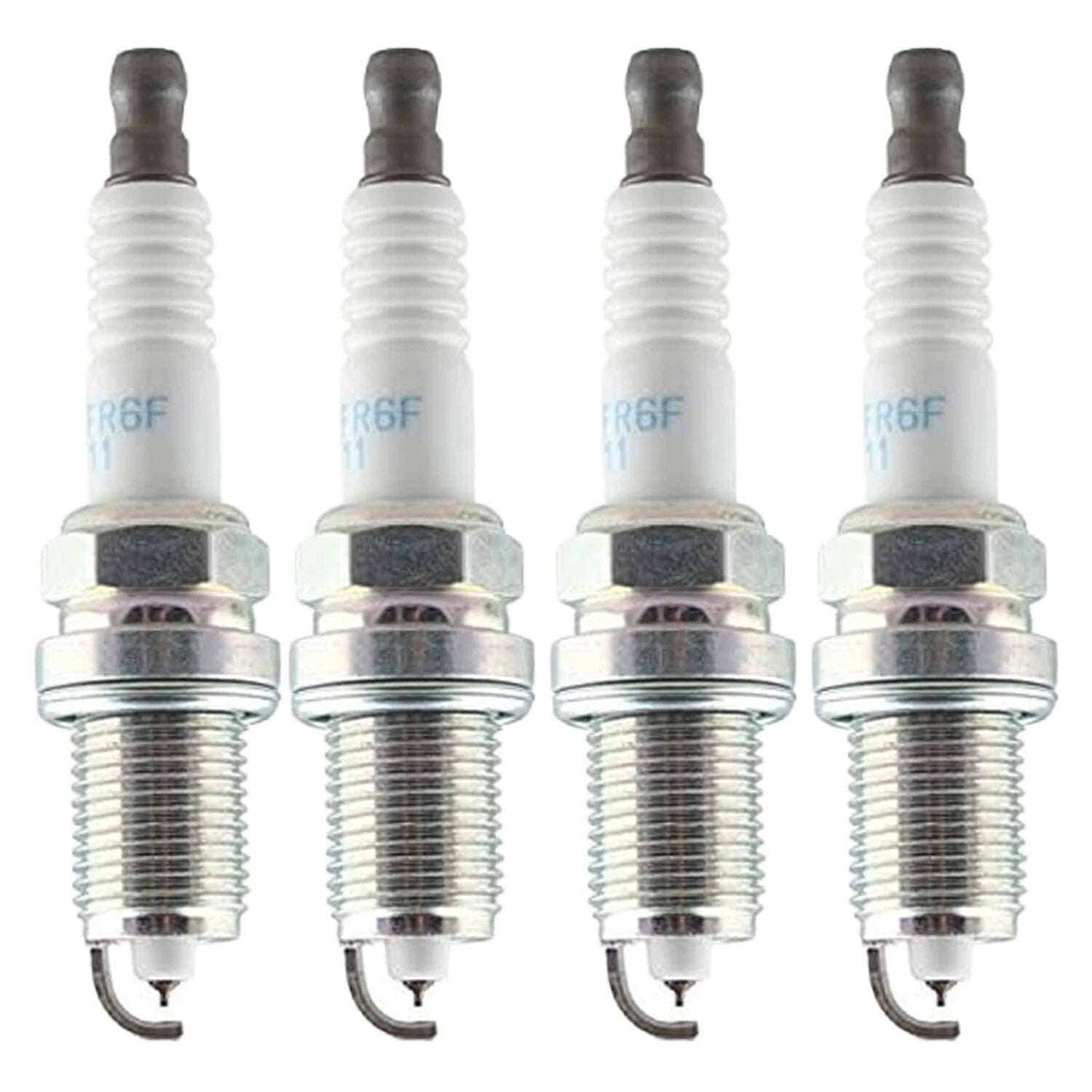 Set of 4 NGK Laser Iridium Spark Plugs 4095 for Chevrolet Aveo/Aveo5 (2004–2011)