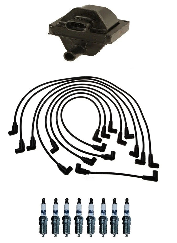 Ignition Wires & Spark Plugs Kit for Chevrolet P30 (1996) - ACDelco
