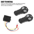 Wireless Winch Remote Control Kit for Jeep Truck ATV SUV (IP67)
