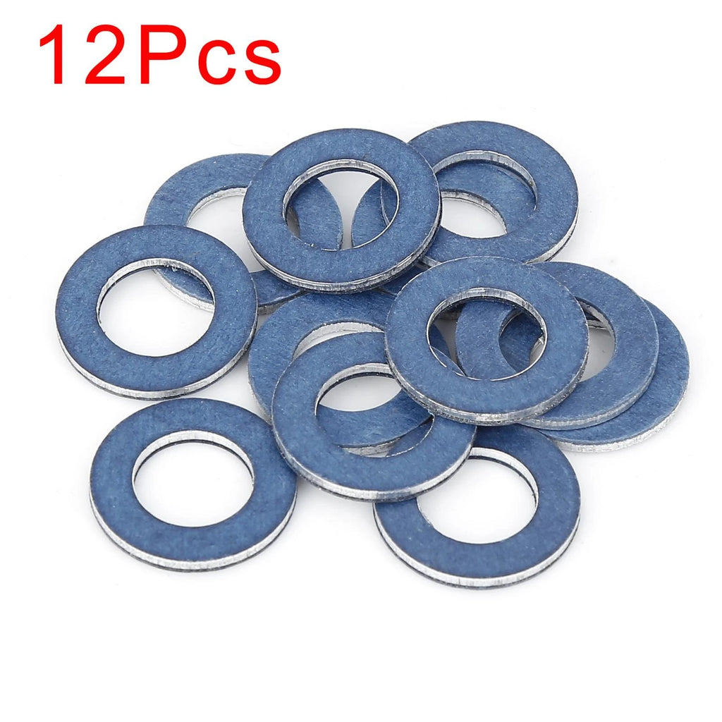 12pcs M12 Blue Oil Drain Plug Gaskets for Toyota (90430-12031)