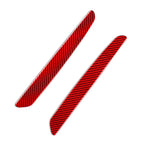 Carbon Red Door Sill Scuff Guard Plate Cover for Alfa Romeo Giulia (15-19)