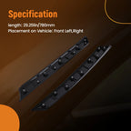 Front A Pillar Molding Trim Pair for Kia Soul (2010–2013) 86170-2K000