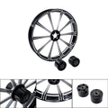 30" x 3.5" Front Wheel Rim Dual Disc Hub for Harley Street Glide (1997–2021)