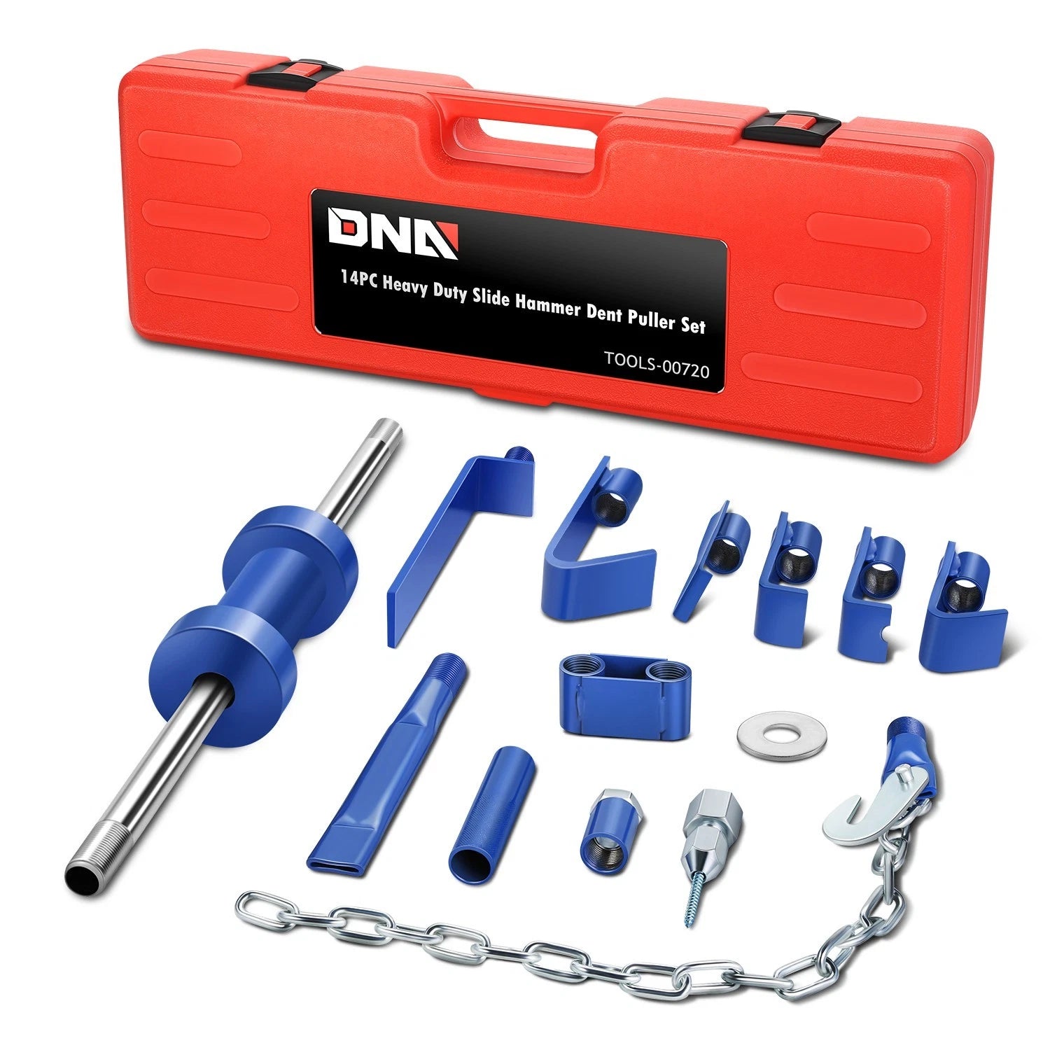 14Pcs Dent Removal Kit Slide Hammer Puller for All Vehicles