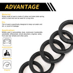 Set of 5 Oil Seal Rotary Shaft Seal NBR Rubber 45x62x10mm