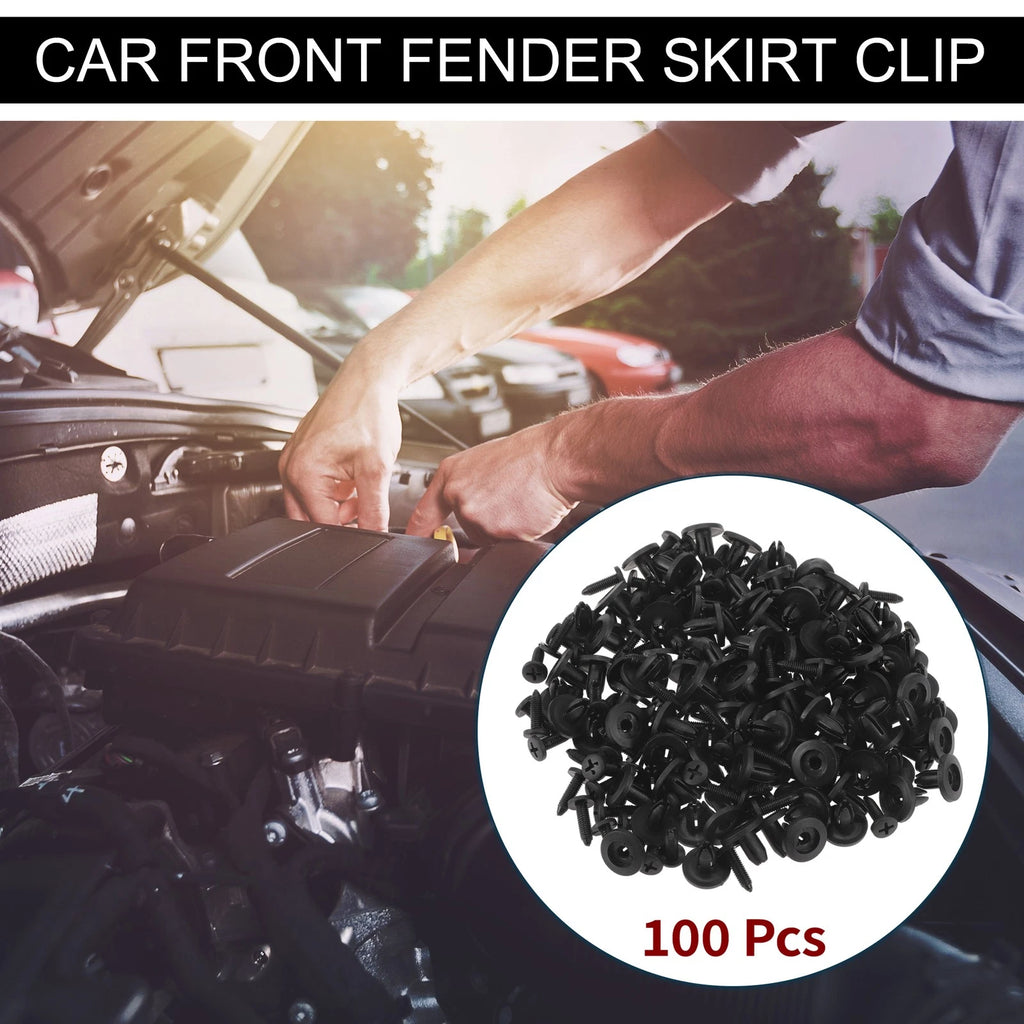 100 Pcs Front Fender Skirt Clip for Honda Prelude (1992–1996)