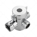 3-Way T-Adapter Valve for Toilet Bidet Shower Head (1/2 in)