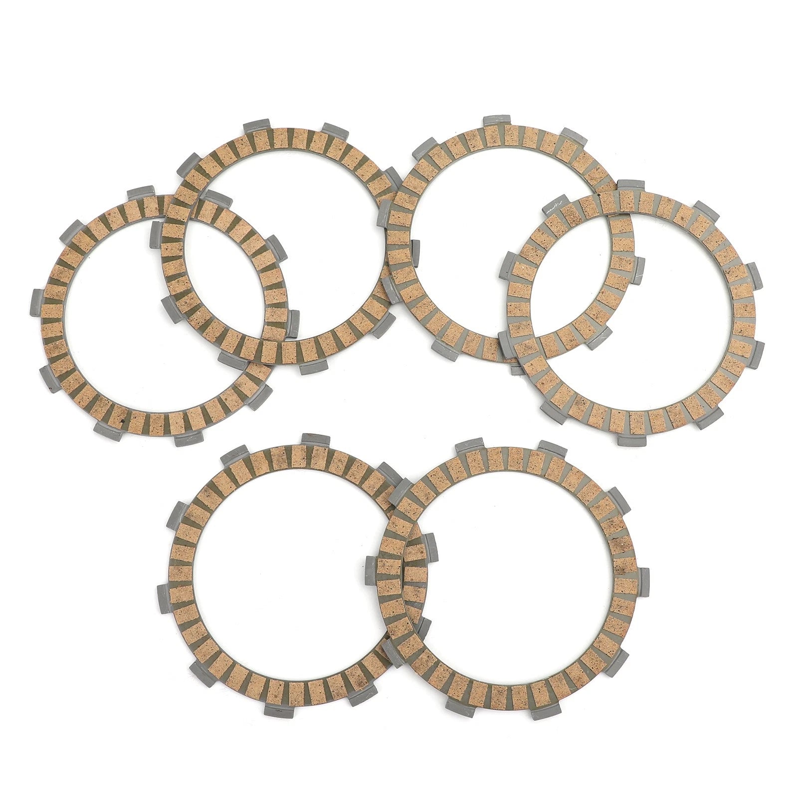 Clutch Friction Plate Kit for Yamaha XT225 Serrow YZ125H IT200 YZ175 (#3)