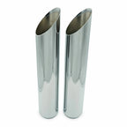 Dual Exhaust Kit for GMC Jimmy (1995–1999) - 2.5" Cherry Bomb Slash Tip