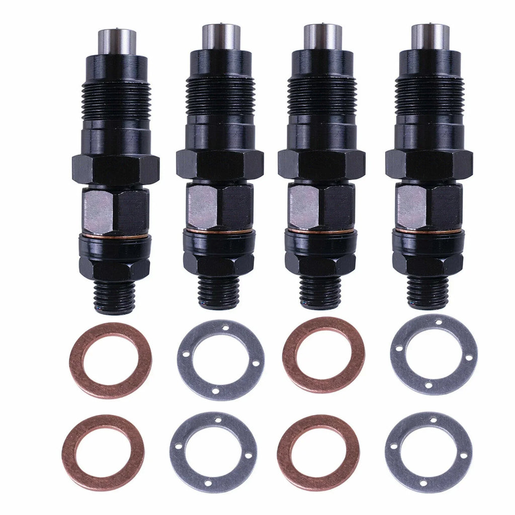 4 x New Diesel Fuel Injectors for Nissan Navara TD27 D21 2.7L (1988-1996)