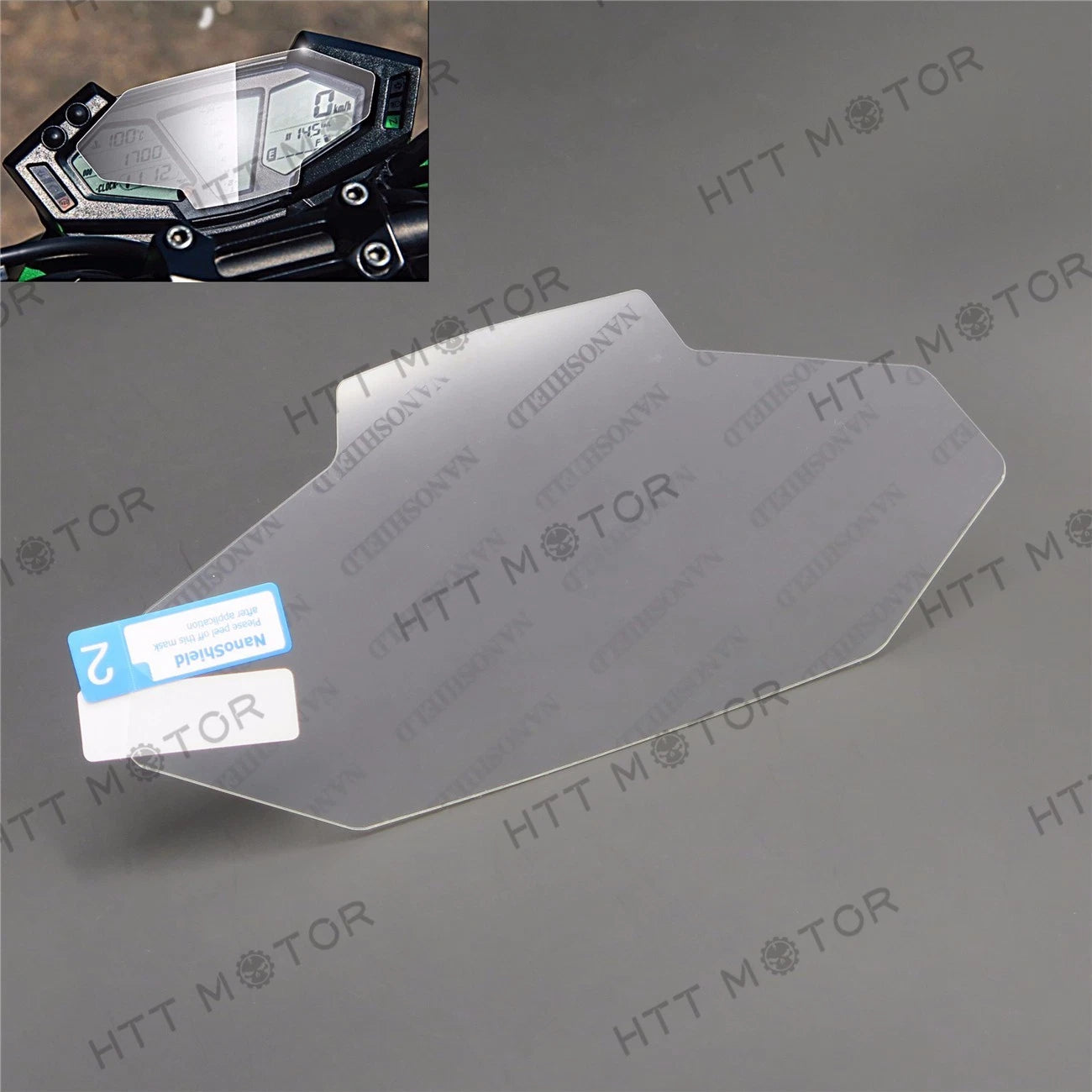 Speedometer Cluster Scratch Protection Film for Kawasaki Z800 (2013–2016)