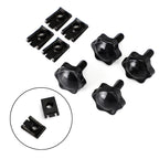 Set of 4 Saddlebag Lever Lock Bolts Nuts for Harley Glide King Touring (1996–2019)