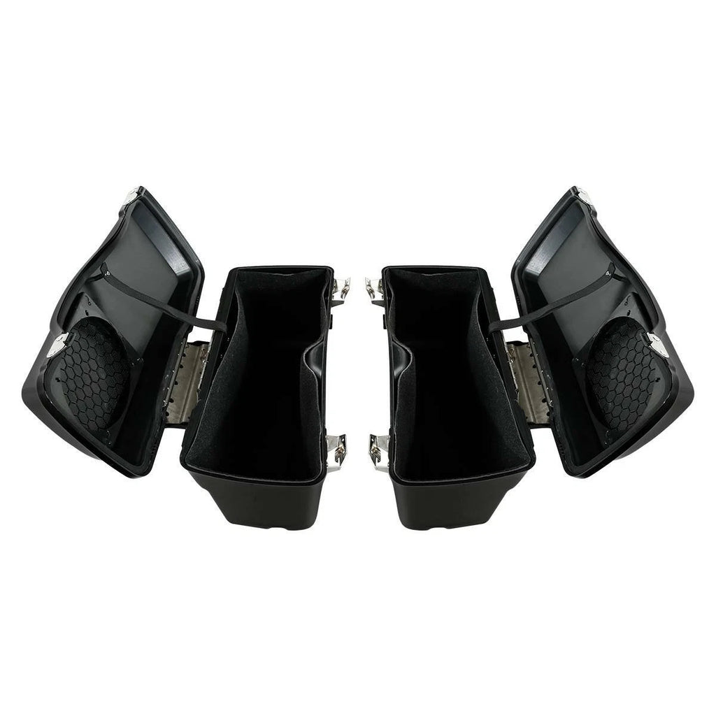 Hard Saddlebag Speaker Lid Conversion Bracket for Harley Softail (1984–2017)